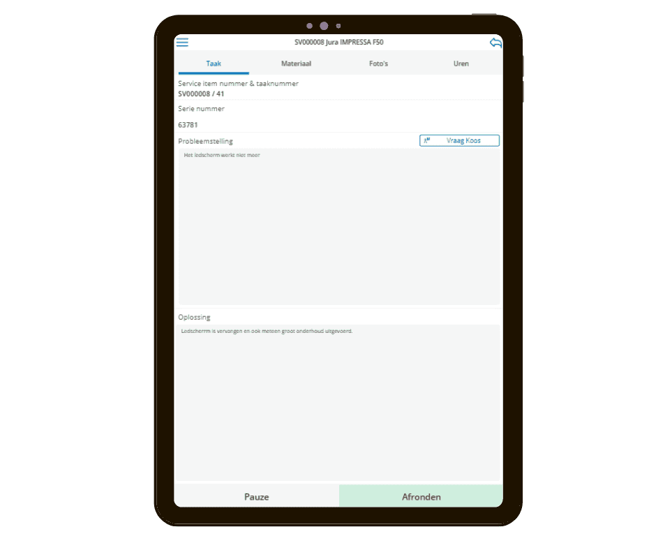 SmartService Worksheet